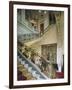 Vue intérieure. Appartements de Napoléon III : Escalier d'honneur, rez-de-chaussée-null-Framed Giclee Print