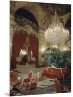 Vue intérieure. Appartements de Napoléon III : Grand salon d'angle et Salon-Théâtre-null-Mounted Giclee Print