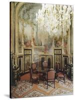 Vue intérieure. Appartements de Napoléon III : Petite Salle à manger-null-Stretched Canvas