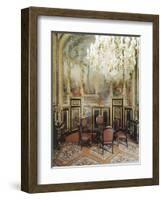 Vue intérieure. Appartements de Napoléon III : Petite Salle à manger-null-Framed Giclee Print