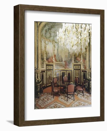 Vue intérieure. Appartements de Napoléon III : Petite Salle à manger-null-Framed Giclee Print