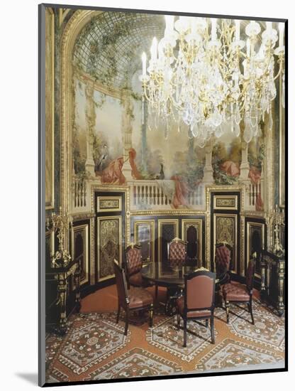 Vue intérieure. Appartements de Napoléon III : Petite Salle à manger-null-Mounted Giclee Print