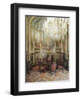 Vue intérieure. Appartements de Napoléon III : Petite Salle à manger-null-Framed Premium Giclee Print