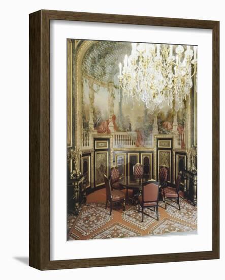 Vue intérieure. Appartements de Napoléon III : Petite Salle à manger-null-Framed Giclee Print