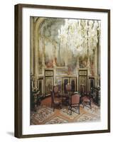 Vue intérieure. Appartements de Napoléon III : Petite Salle à manger-null-Framed Giclee Print