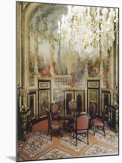 Vue intérieure. Appartements de Napoléon III : Petite Salle à manger-null-Mounted Giclee Print