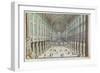 Vue interieure de l'eglise cathedrale Notre-Dame de Paris-null-Framed Giclee Print