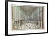 Vue interieure de l'eglise cathedrale Notre-Dame de Paris-null-Framed Giclee Print