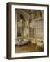 Vue intérieure des appartements de la Reine : chambre de la Reine-null-Framed Giclee Print