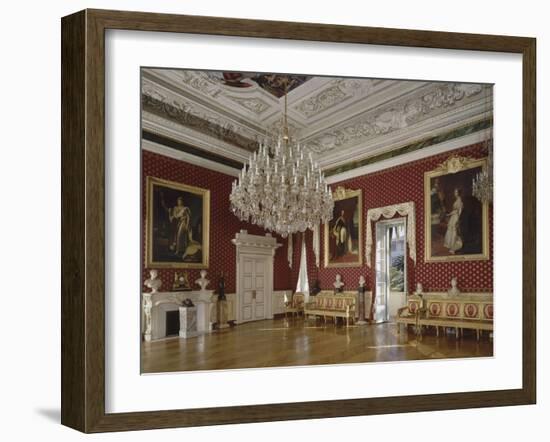 Vue intérieure du Salon de réception-null-Framed Giclee Print