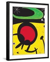 Vuelo de Pajaros-Joan Miro-Framed Art Print