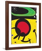 Vuelo de Pajaros-Joan Miro-Framed Art Print