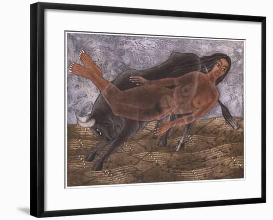 Vuelo Transparente, 2001-Juan Alcazar-Framed Giclee Print