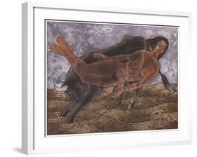 Vuelo Transparente, 2001-Juan Alcazar-Framed Giclee Print