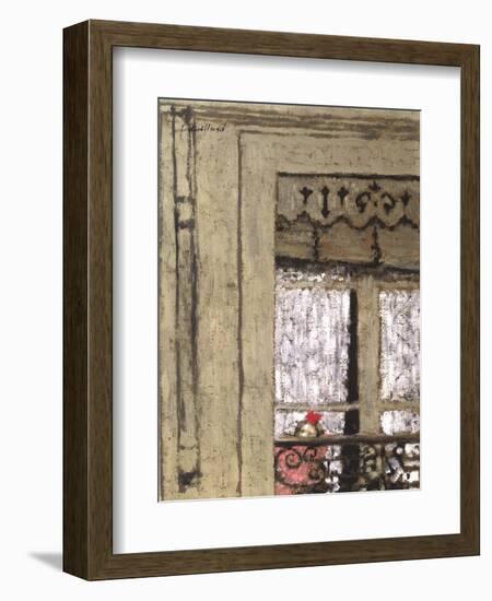 Vuillard - Child at Window-null-Framed Giclee Print