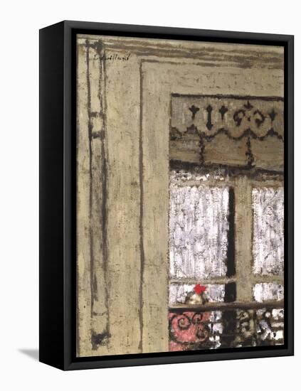Vuillard - Child at Window-null-Framed Stretched Canvas