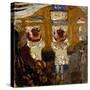 Vuillard: In The Bus, C1895-Edouard Vuillard-Stretched Canvas