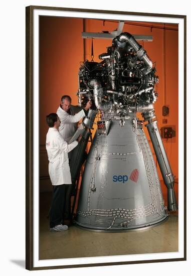 Vulcain Engine of Ariane 5-Roger Ressmeyer-Framed Premium Photographic Print