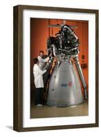 Vulcain Engine of Ariane 5-Roger Ressmeyer-Framed Photographic Print