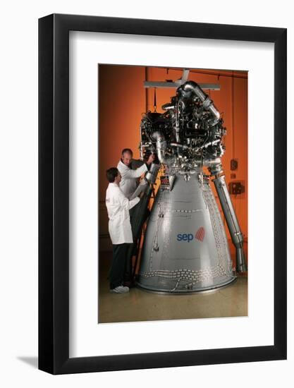 Vulcain Engine of Ariane 5-Roger Ressmeyer-Framed Photographic Print