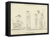 Vulcan and Chares Receiving Thetis-John Flaxman-Framed Stretched Canvas