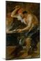 Vulcan Forging the Lightning of Jupiter, Painted for the Torre De La Parada-Peter Paul Rubens-Mounted Giclee Print