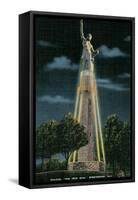 Vulcan Monument, Birmingham, Alabama-null-Framed Stretched Canvas