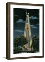 Vulcan Monument, Birmingham, Alabama-null-Framed Art Print