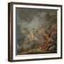 Vulcan Presenting Arms to Venus for Aeneas, 1756 (Oil on Canvas)-Francois Boucher-Framed Giclee Print