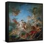 Vulcan Presenting Venus with Arms for Aeneas-Francois Boucher-Framed Stretched Canvas