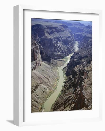 Vulcan's Throne, the West Rim, Above the Colorado River, Unesco World Heritage Site-Tony Gervis-Framed Photographic Print