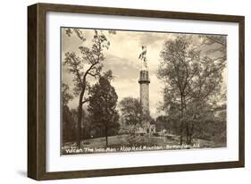 Vulcan Statue, Birmingham, Alabama-null-Framed Art Print