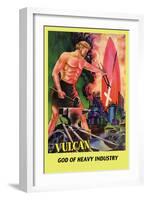 Vulcan-Frank R. Paul-Framed Art Print