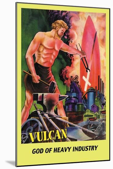 Vulcan-Frank R. Paul-Mounted Art Print