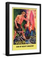 Vulcan-Frank R. Paul-Framed Art Print