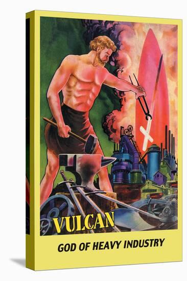 Vulcan-Frank R. Paul-Stretched Canvas