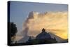 Vulcano Fuego from Antigua, UNESCO World Heritage Site, Guatemala, Central America-Peter Groenendijk-Stretched Canvas