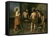 Vulcans Forge, 1630-Diego Velazquez-Framed Stretched Canvas