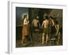 Vulcans Forge, 1630-Diego Velazquez-Framed Giclee Print