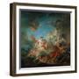 Vulkan Ueberreicht Venus Die Waffen Fuer Aeneas-Francois Boucher-Framed Giclee Print