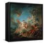 Vulkan Ueberreicht Venus Die Waffen Fuer Aeneas-Francois Boucher-Framed Stretched Canvas