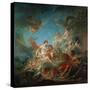 Vulkan Ueberreicht Venus Die Waffen Fuer Aeneas-Francois Boucher-Stretched Canvas