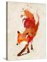 Vulpes Vulpes-Robert Farkas-Stretched Canvas