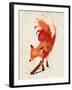 Vulpes Vulpes-Robert Farkas-Framed Art Print