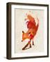 Vulpes Vulpes-Robert Farkas-Framed Art Print