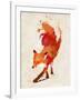 Vulpes Vulpes-Robert Farkas-Framed Art Print