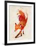 Vulpes Vulpes-Robert Farkas-Framed Art Print