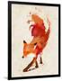 Vulpes Vulpes-Robert Farkas-Framed Art Print