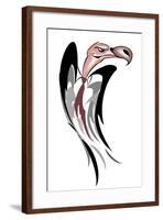 Vulture banker-Neale Osborne-Framed Giclee Print