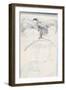 Vulture, sketch, 7 (pen on paper)-Ralph Steadman-Framed Giclee Print